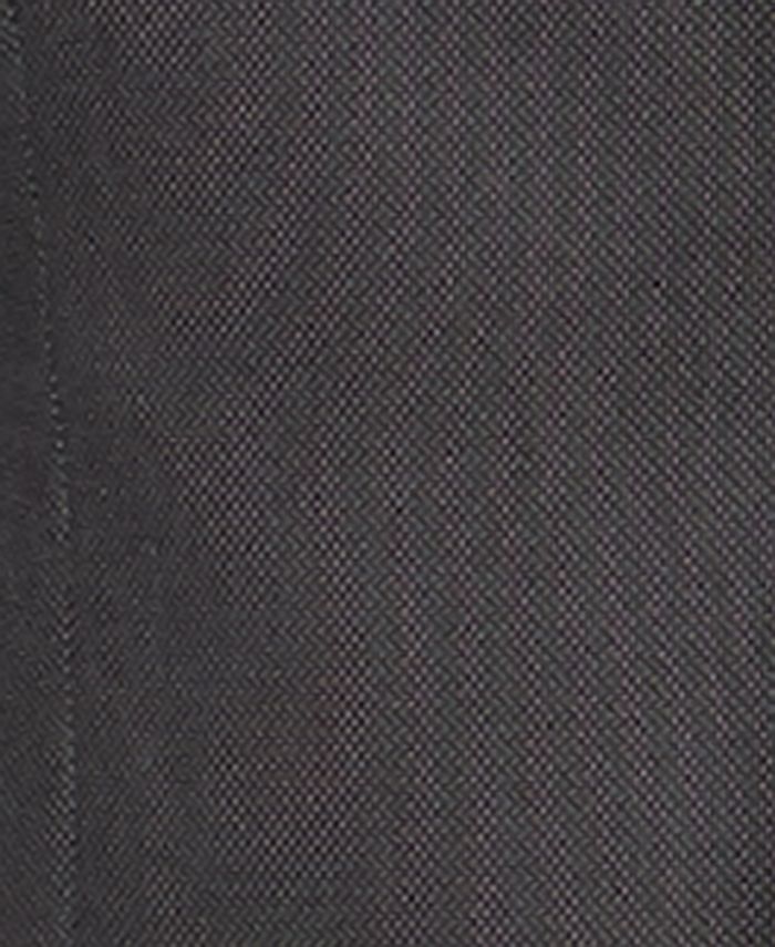 Marc New York by Andrew Marc Men's Modern-Fit Stretch Charcoal Pinstripe Suit Gray Size 44