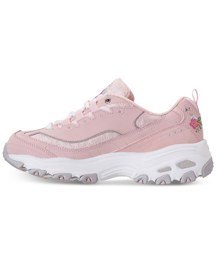 Skechers Women's D-Lites - Bright Blossoms Walking Sneakers from Finish ...