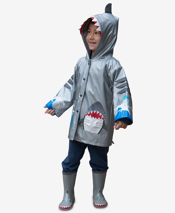Kidorable Toddler & Little Boys Shark AllWeather Rain Coat Macy's