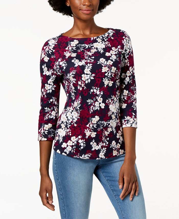 Charter club store boat neck tops