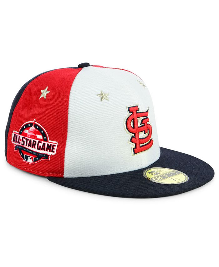 New Era St. Louis Cardinals All Star Game Patch 59FIFTY Fitted Cap 2018 ...