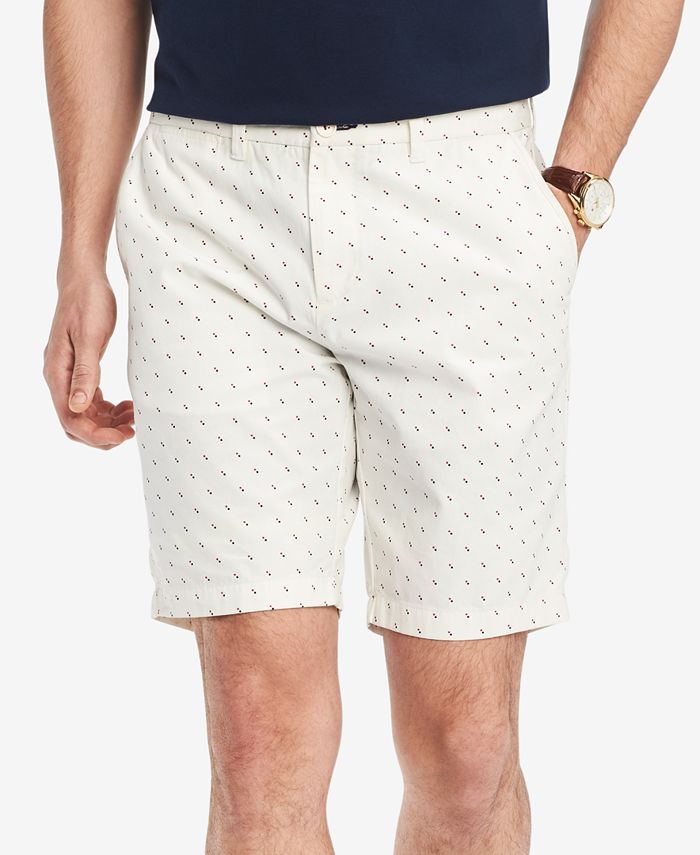 Tommy Hilfiger Men's Square Geo 9" Classic Fit Shorts, Created for Macy