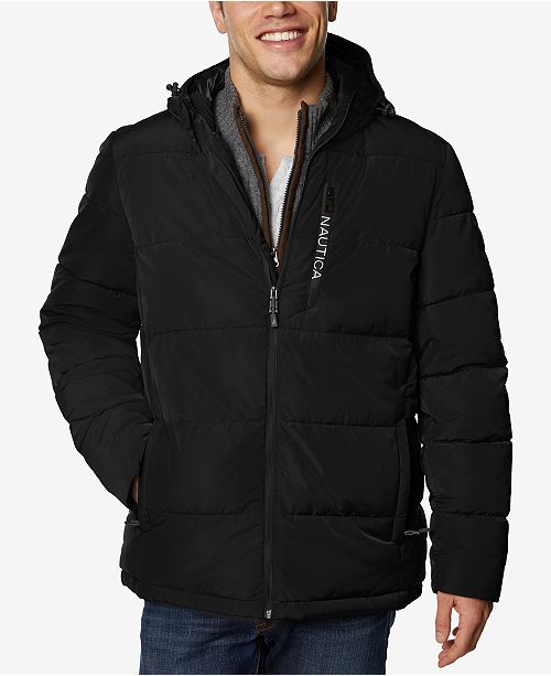 Nautica Men S Loden Hooded Parka Reviews Coats Jackets Men