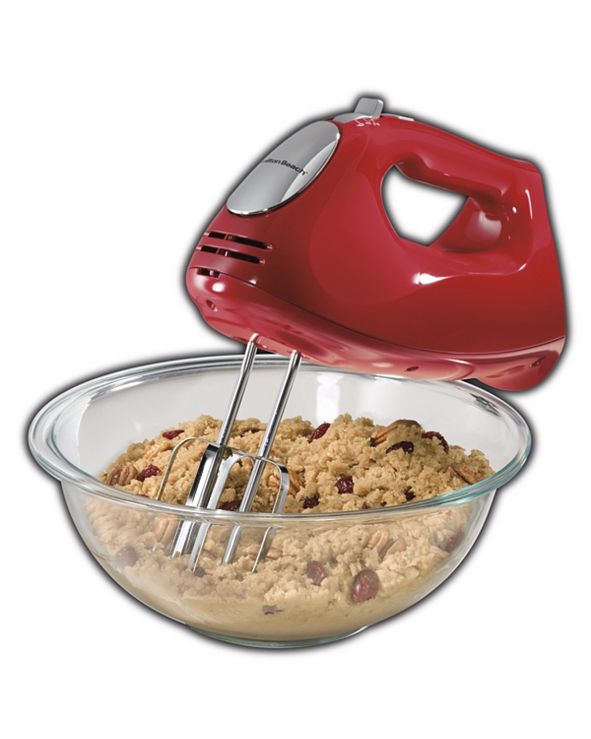 Hamilton Beach Ensemble Red Hand Mixer with SnapOn Case & Reviews