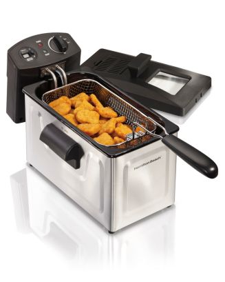 Hamilton Beach Double Basket Professional Deep Fryer - Macy's