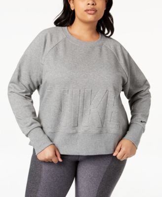 nike plus size sweater