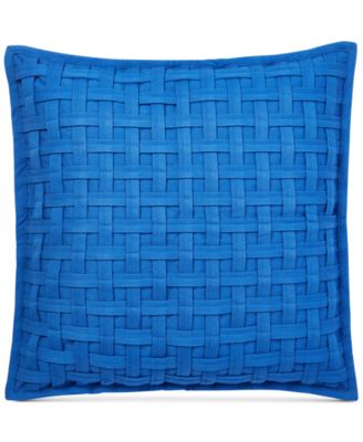 Lauren Ralph Lauren - Alexis Basketweave 20" Square Decorative Pillow