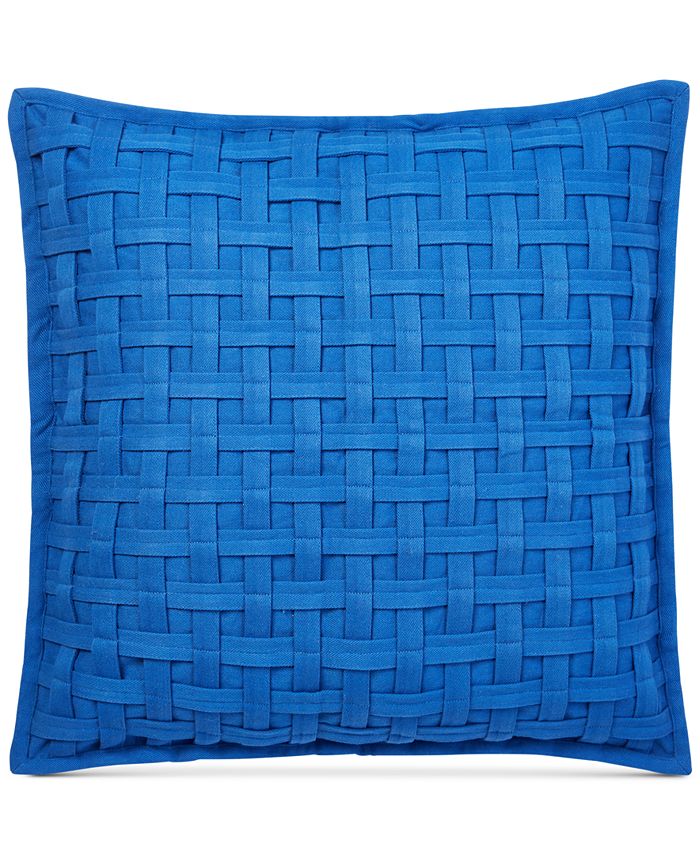 Lauren Ralph Lauren Alexis Basketweave 20" Square Decorative Pillow