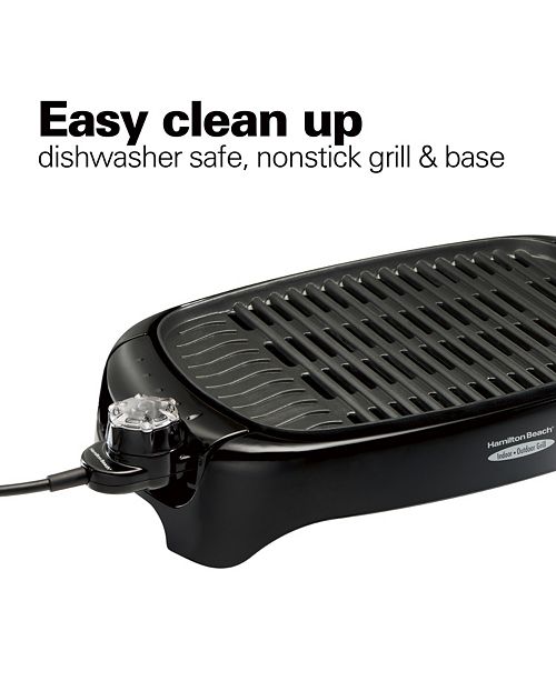 Hamilton Beach Health Smart® Indoor/Outdoor Grill & Reviews Home Macy's