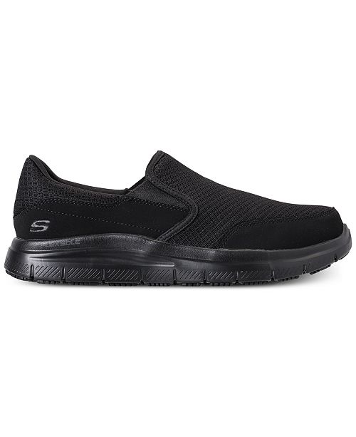 Skechers Men S Work Relaxed Fit Flex Advantage Mcallen Sr Slip