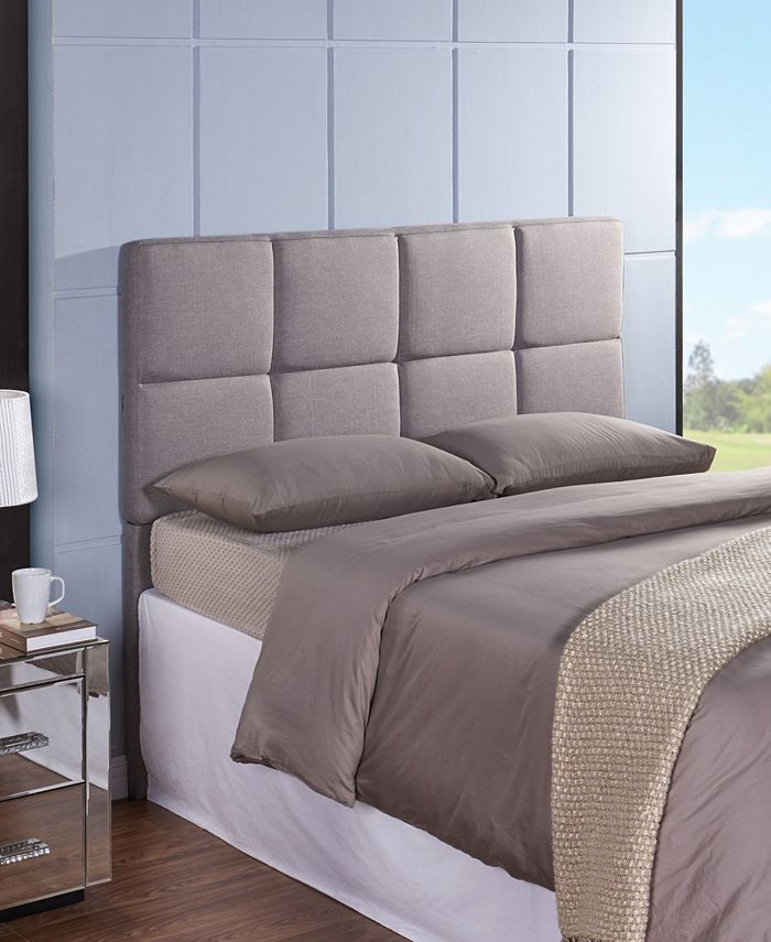 Dwell Home Inc. Grid Headboard, King/California King, Sandstone Macy's