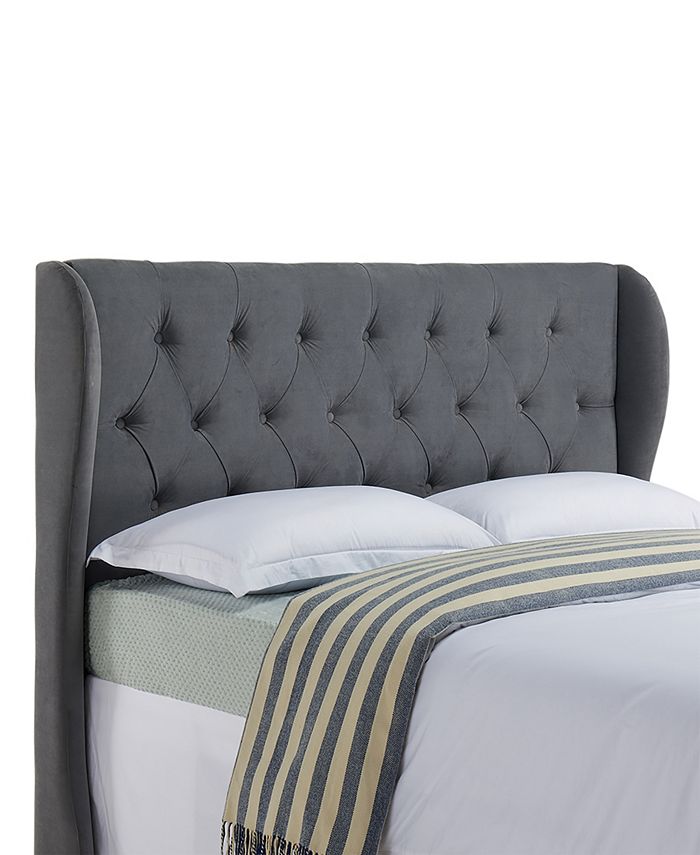 Dwell Home Inc. Yorkshire Wing Headboard, Full/Queen, Dove Macy's
