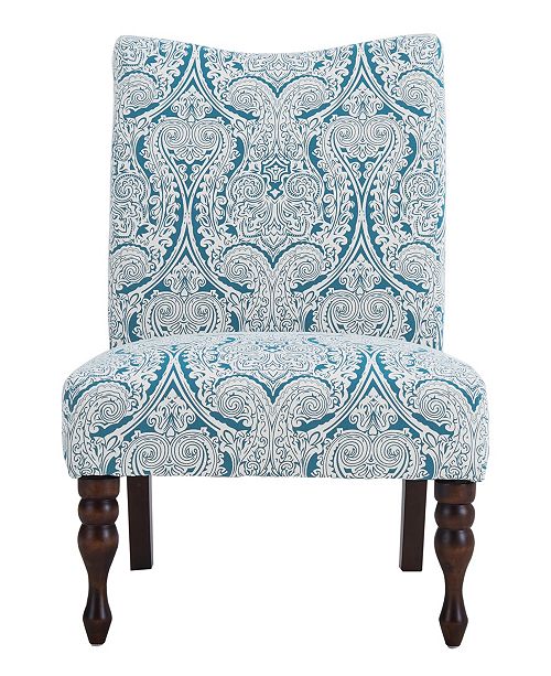 Furniture Payton Accent Chair Paisley Blue Reviews Chairs
