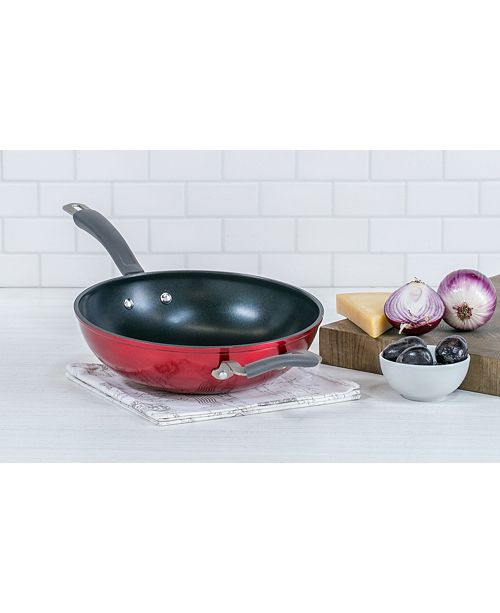 Epicurious 11" Open Stir Fry Pan with Assist Handle & Reviews Home