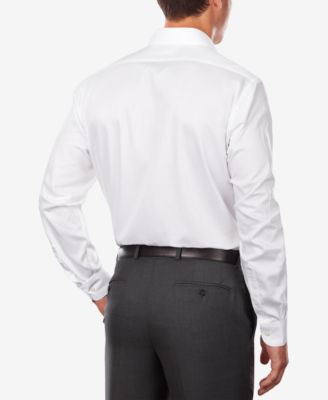 Men's Classic/Regular Fit Stretch Wrinkle Free Sateen Dress Shirt