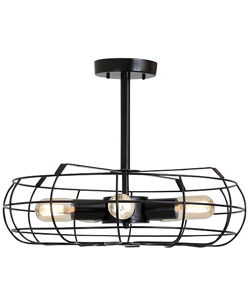Ozzy Vintage Industrial Ceiling Fan