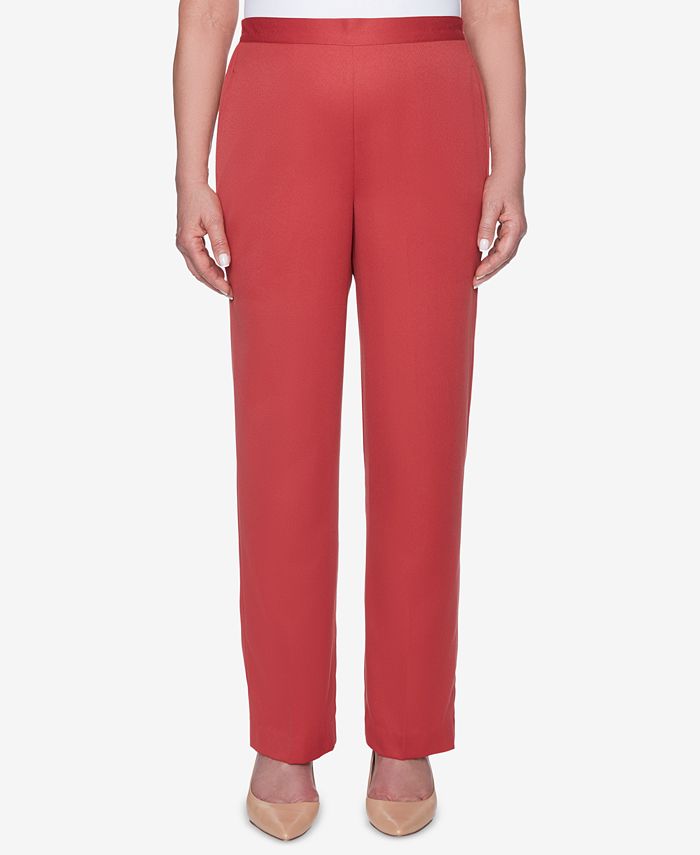 Alfred Dunner Petite Sunset Canyon Pull-On Pants - Macy's