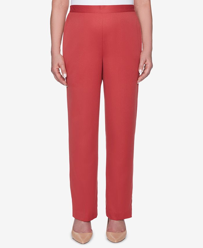 Alfred Dunner Petite Madison Park Pull On Pants Size 8P