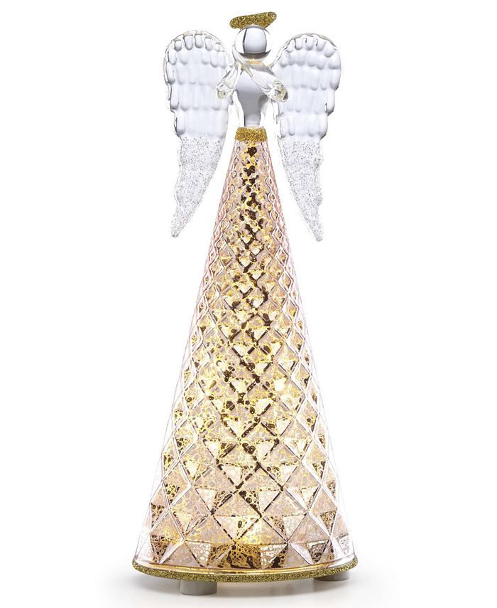 Lenox Radiant Light Lit Glass Angel Figurine Macy's