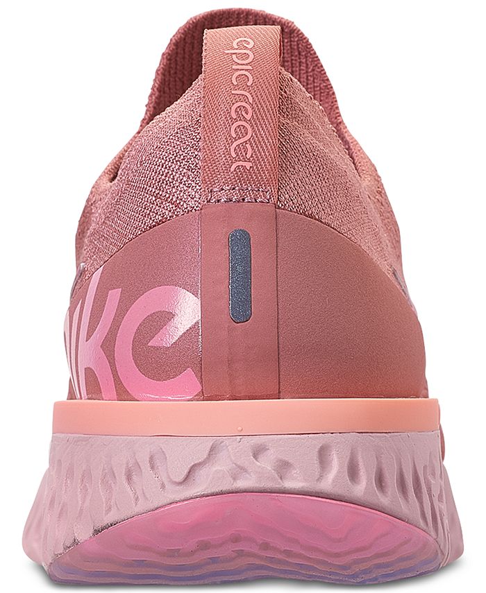 Nike Women's Epic React Flyknit Running Sneakers from Finish Line Macy's