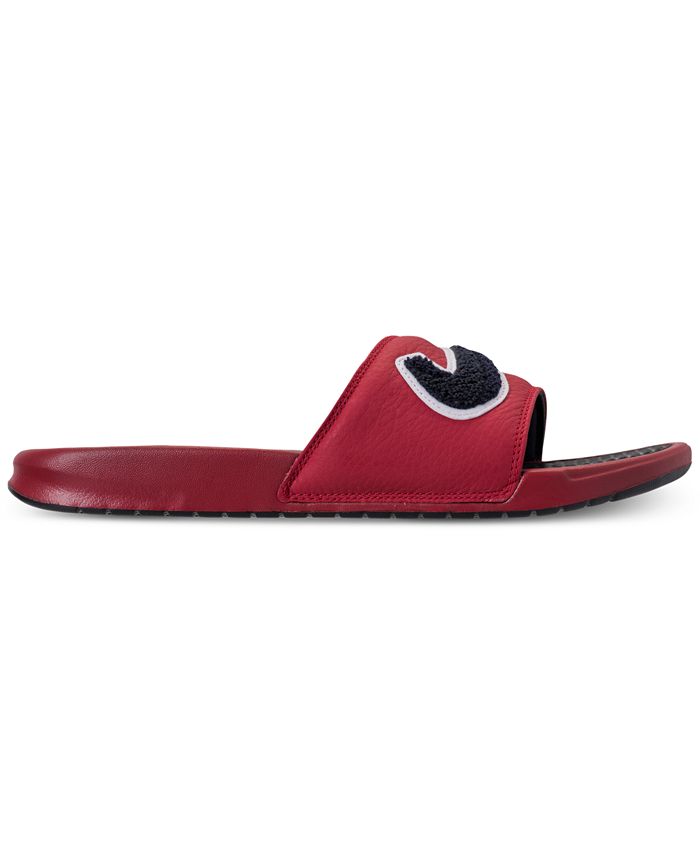 nike chenille slides