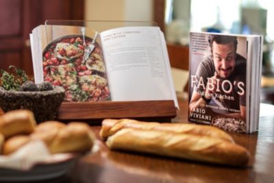 Toscana™ by Fabio Viviani Prodigio Acacia Wood Cookbook Stand
