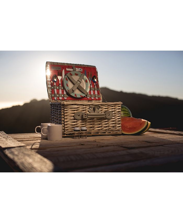 Picnic Time Watermelon Catalina Picnic Basket Macy's