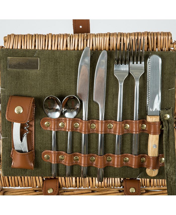 Picnic Time Somerset Green Picnic Basket Macy's