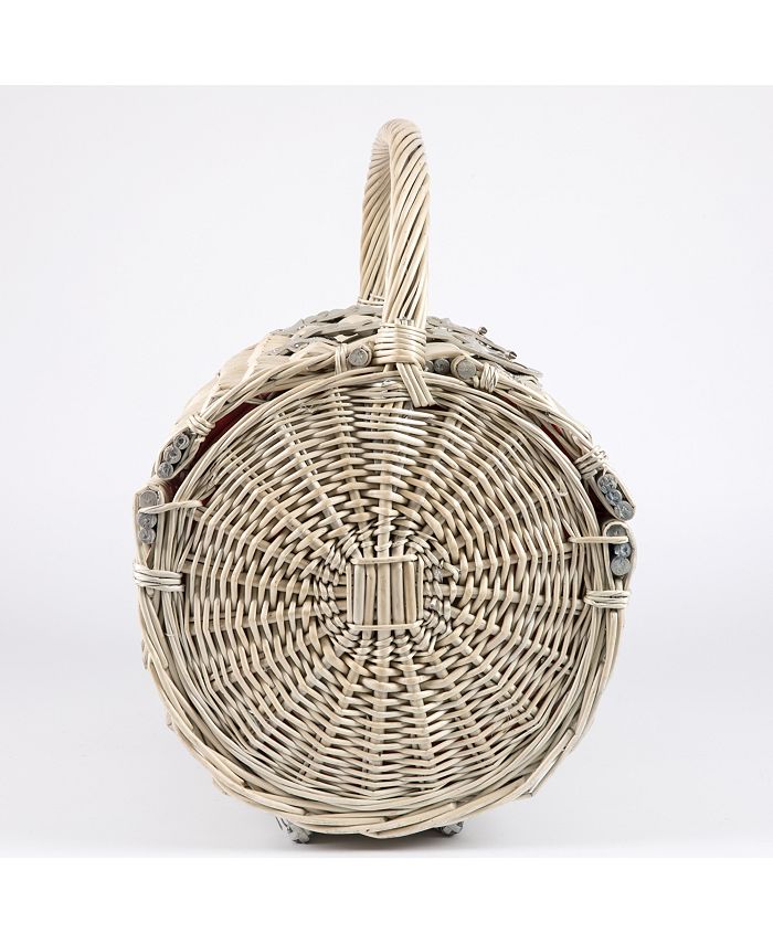 Picnic Time Watermelon Barrel Picnic Basket & Reviews Outdoor Dining & Entertaining Dining