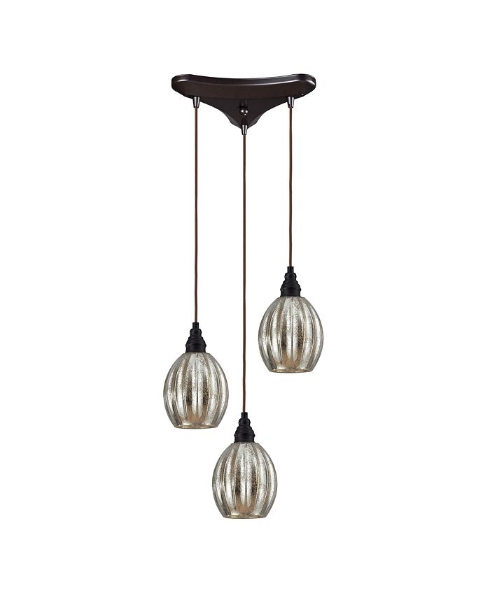 ELK Lighting Danica 3-Light Pendant - Macy's