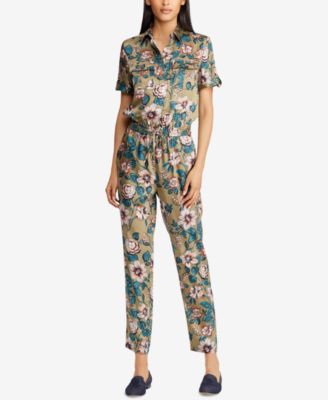 ralph lauren yellow jumpsuit
