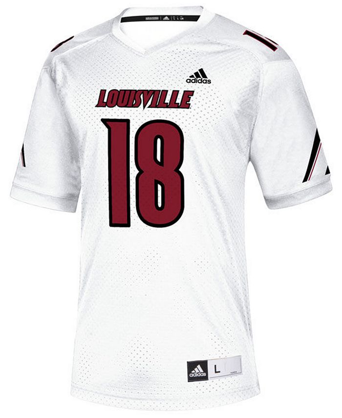 adidas Men's Louisville Cardinals Replica Football Jersey Macy's