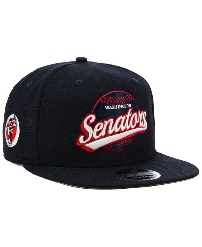 New Era Washington Senators Vintage 9FIFTY Snapback Cap - Macy's