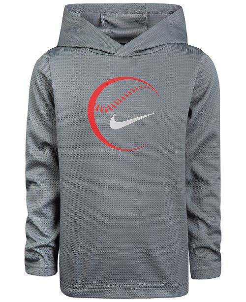 Nike Little Boys DriFIT Baseball Graphic Pullover Hoodie & Reviews
