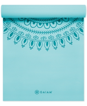 image of Gaiam 6mm Premium Printed Yoga Mat
