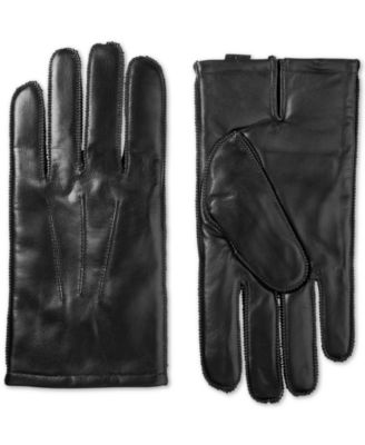Isotoner Signature - Men's Leather Driving Gloves