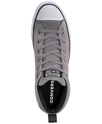 Converse Men s Chuck Taylor Street Mid Varsity Jacket Casual