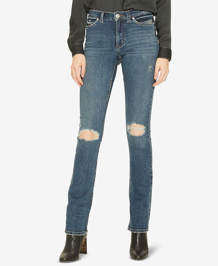 Silver bleecker jeans clearance