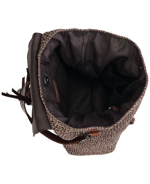 The Sak Avalon Convertible Crochet Backpack, Created for Macy's