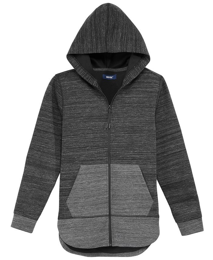 Marvel Avengers The Incredible Hulk Big Boys Half-Zip Fleece Pullover Hoodie 7/8