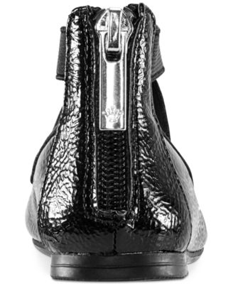 Little Girls Marissa Crisscross Ankle Strap Ballet Flat