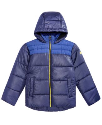 RM 1958 - Big Boys Samuel Hooded Colorblocked Jacket