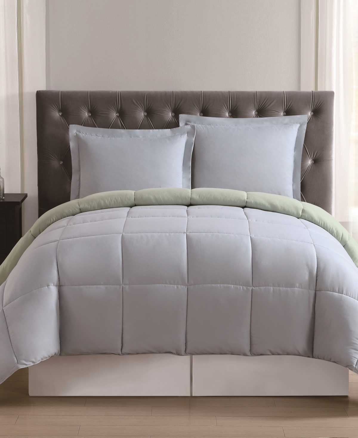 Truly Soft Everyday Reversible King 3pc. Comforter Set Bedding In