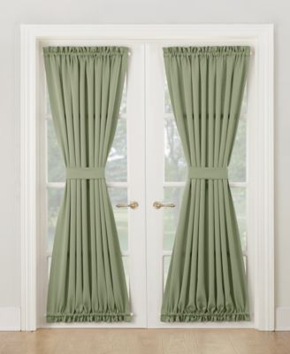Grant Room Darkening Rod Pocket Door Curtain Panel