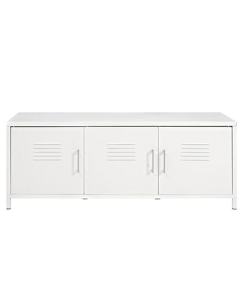 Walker Edison 48 Metal Locker Style Storage Bench Reviews