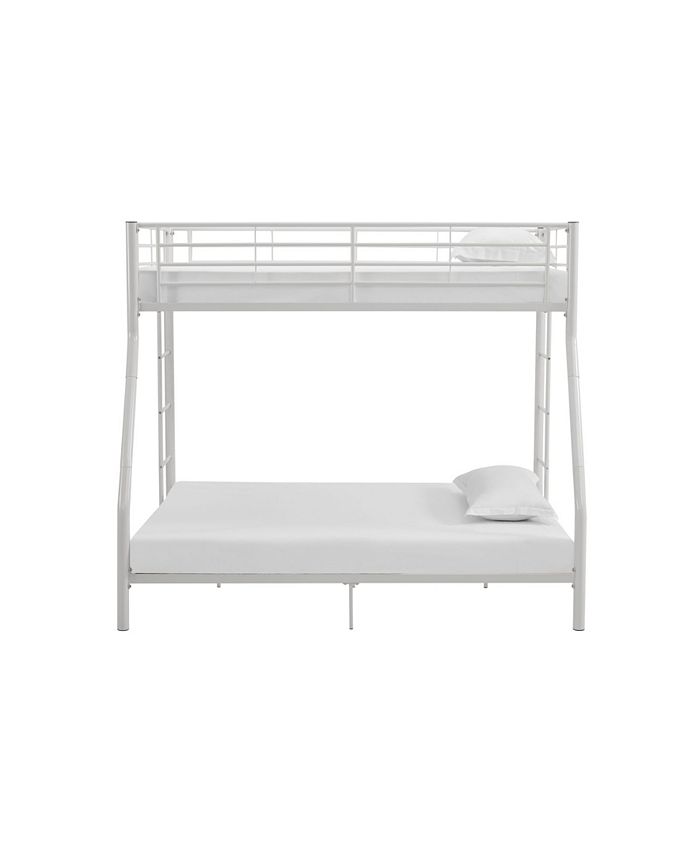 Walker edison twin over metal bunk bed discount