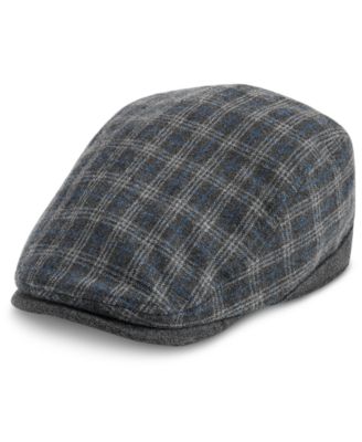 Levi's - Men's Plaid Flat Top Ivy Hat
