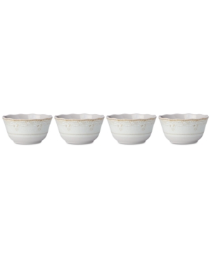 Lenox French Perle Melamine Set of 4 All-Purpose Bowls