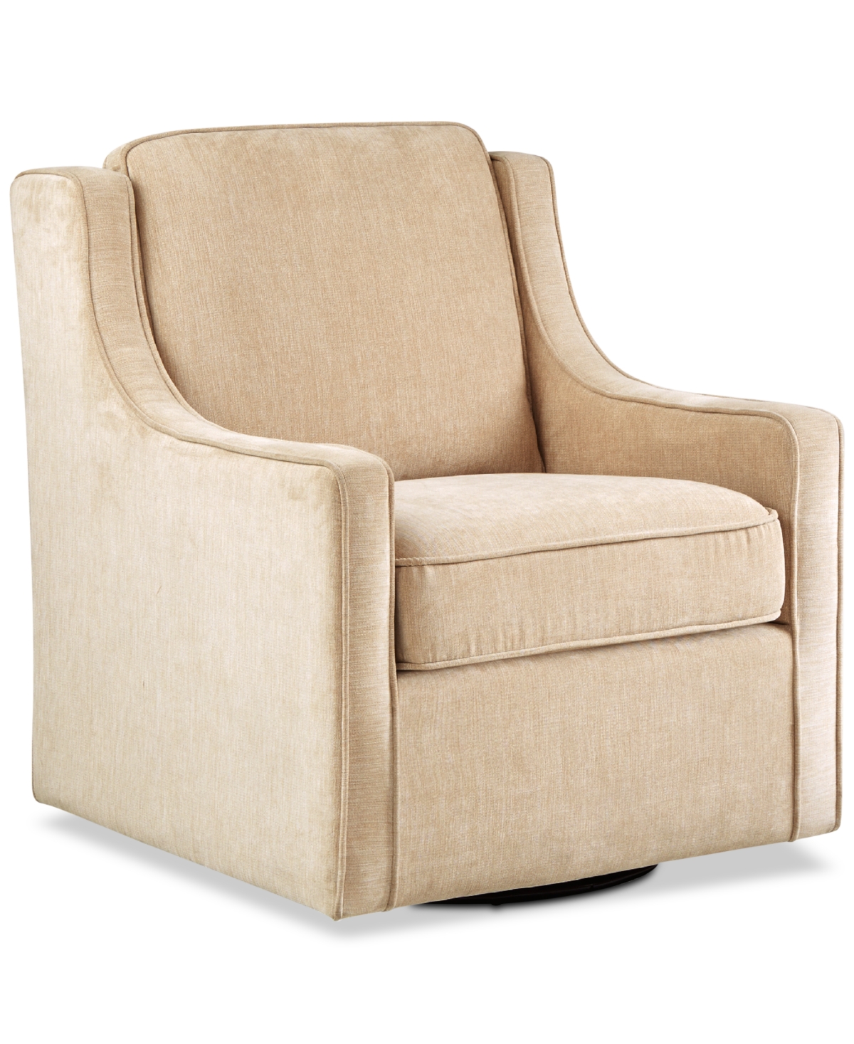Furniture Joliet Swivel Chair In Cream