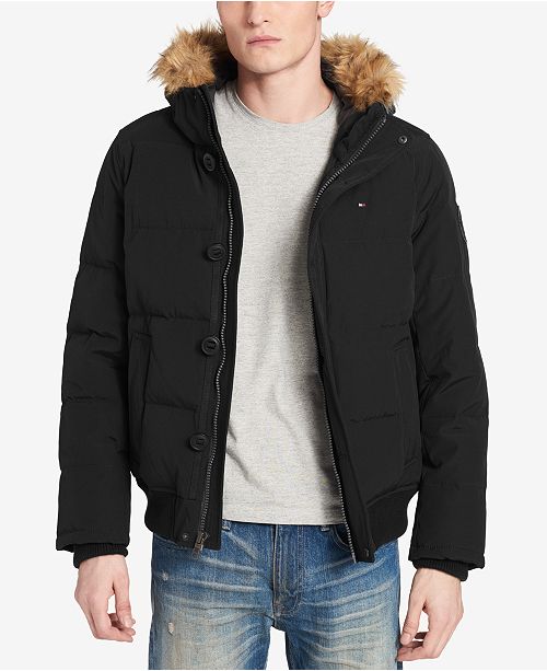 Tommy Hilfiger Short Snorkel Coat, Created for Macy's Coats & Jackets